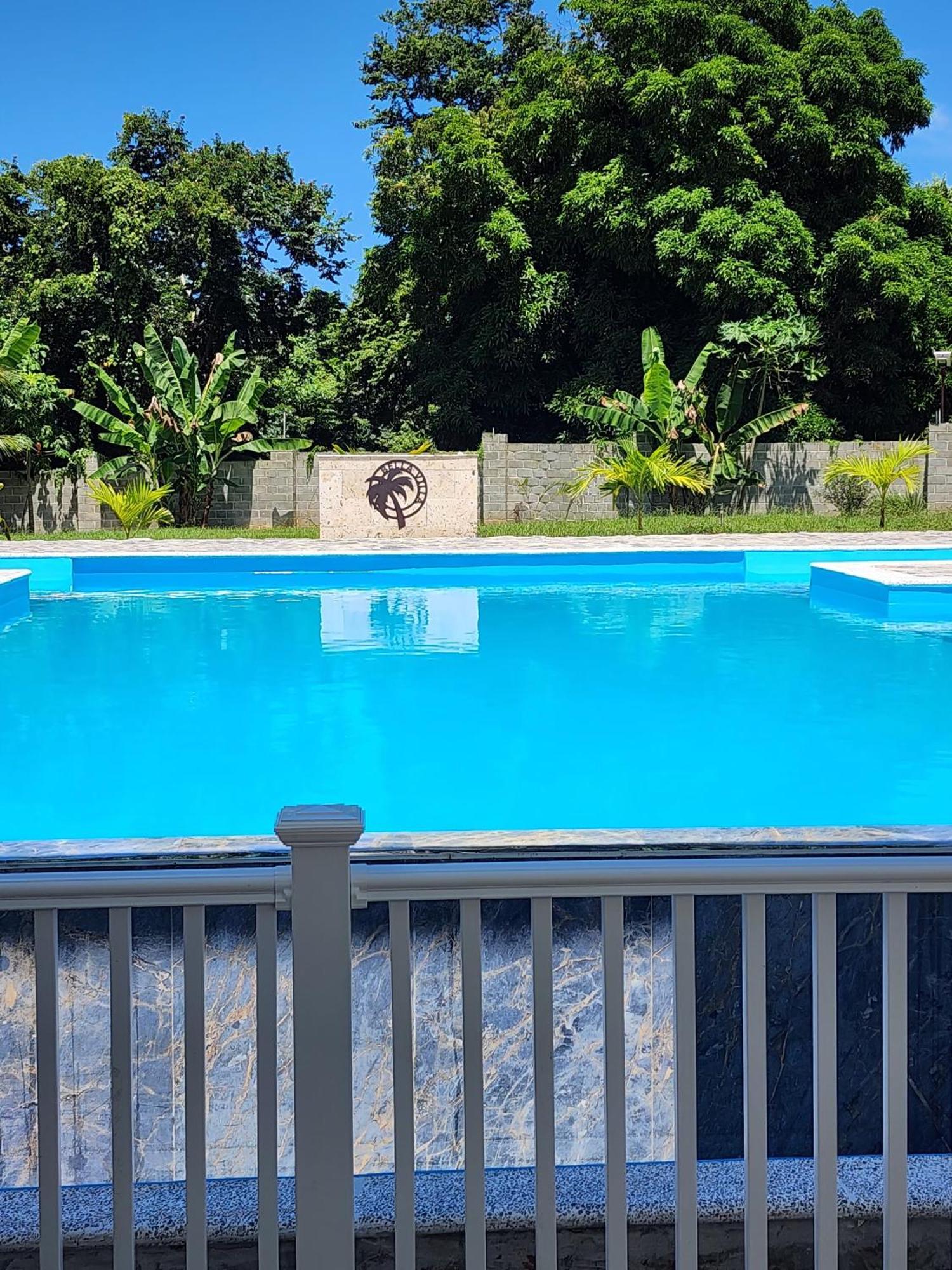 Bella Villa Room With Large Pool And Close To Beach Las Galeras Exterior foto